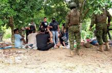 La Policía realizó operativos en la provincia de Manabí.