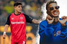 Piero Hincapipe y Jombriel se toman el camerino del Bayer.