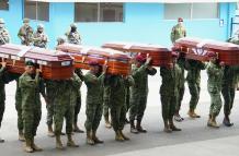 Once miltares fueron asesinados en el ataque ocurrido en la frontera.