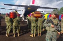 militares asesinados en Alto Punino