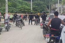 En el sitio El Guabito fue asesinado cuando se movilizaba en una moto.