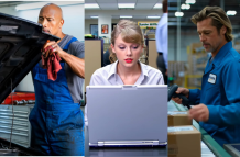 La IA recrea una vida normal para las estrellas de Hollywood