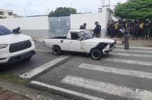 El ataque terminó con la vida del hombre que llegó a dejar a su mujer al trabajo.