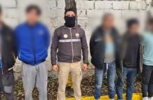 Detenidos - droga - Quito