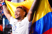 Michael Morales está de visita en Ecuador. Llegó a Guayaquil este miércoles.