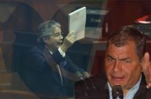 Guillermo Lasso y Rafael Correa