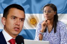 Daniel Noboa y Diana Salazar