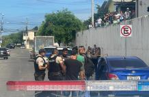 La víctima fue asesinada dentro de este vehículo.