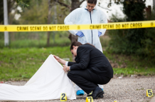 Escena del crimen.