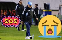 Jorge Célico no entiende que mismo le pasó su Emelec en Quito ante El Nacional.