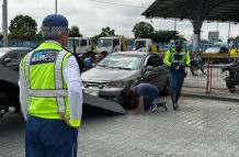 ATM retiene vehículos de agentes