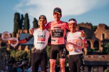 Richard Carapaz, Giro de Italia, podio