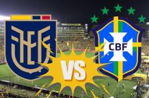 Ecuador recibe a Brasil en el Monumental.