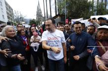 Festejo del Municipio de Quito por dos años de gestión