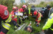 Accidente - Quito - herido
