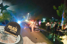 agente murió en accidente de tránsito