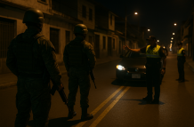 Durante el toque de queda, uniformados pueden detener la libre circulación.