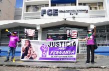 María Fernanda López - femicidio Quito - Fiscalía Pichincha