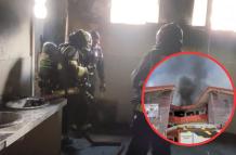 incendio en colegio Idrobo de Quito