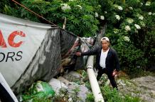alcantarillado inconcluso Comité del Pueblo