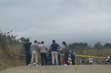 Crimen en vía rural de Manabí: un extranjero es la víctima.