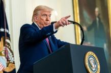 Donald Trump rueda de prensa