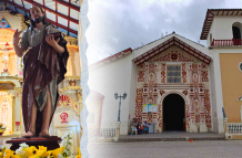 templo de San Juan Bautista de El Valle en Loja
