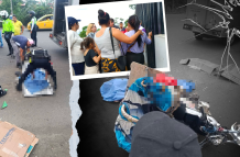 padre e hijos muertos en accidente de tránsito