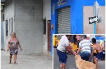 hombre baleado en Bastión Popular