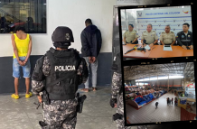 sospechosos detenidos en Ambato