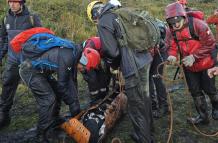 Alfonso Cazar desaparecido - Cayambe - Bomberos - rescate