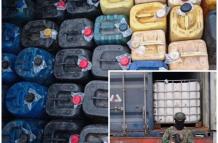 tráfico ilegal de combustible Ecuador