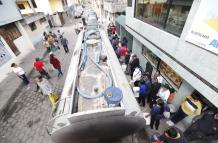 falta de agua en Quito