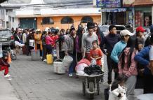 falta de agua en Quito
