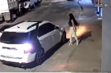 El crimen quedó registrado en video.