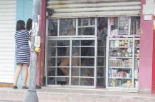 El estallido generó daños en un establecimiento comercial.