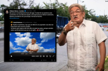 David Reinoso volvió a parodiar al desaparecido León Febres-Cordero y la hija de este último reaccionó.