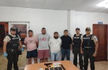 choneros capturados en Balzar