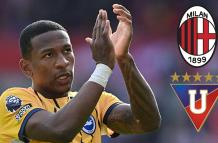 Pervis Estupiñán, Milan, Brighton, transferencia, Liga de Quito