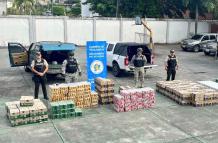 La Policía decomisó más de seis mil cervezas ilegales.