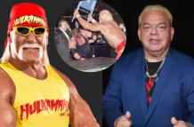 Hulk Hogan y Hugo Savinovich leyendas de la lucha libre.