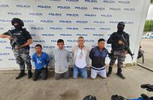Cuatro sujetos fueron capturados la mañana de este sábado 2 de agosto en Puerto Bolívar.