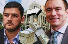 Aquiles Álvarez y Daniel Noboa