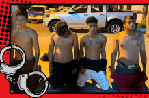 sospechosos detenidos en Manta