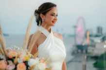 Marcela Aguiñaga, prefecta del Guayas, se preparaba para su boda este 9 de agosto.