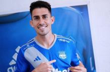 Juan Pablo Ruiz del Emelec, fue expulsado ante D. Cuenca.