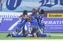 El gol de Jaime Ayoví y un gol que hace ilusionar a la hinchada.