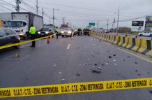 El accidente ocurrió la mañana de este lunes 18 de agosto.