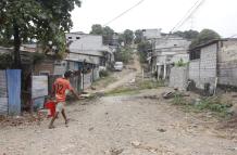 En este sector en Flor de Bastión se dio el ataque a la víctima.