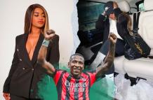 Irina Carabalí y su clase en Milan. Es la esposa y fans número 1 de Pervis Estupinán.